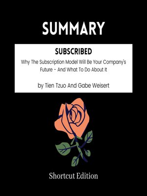 cover image of SUMMARY--Subscribed
